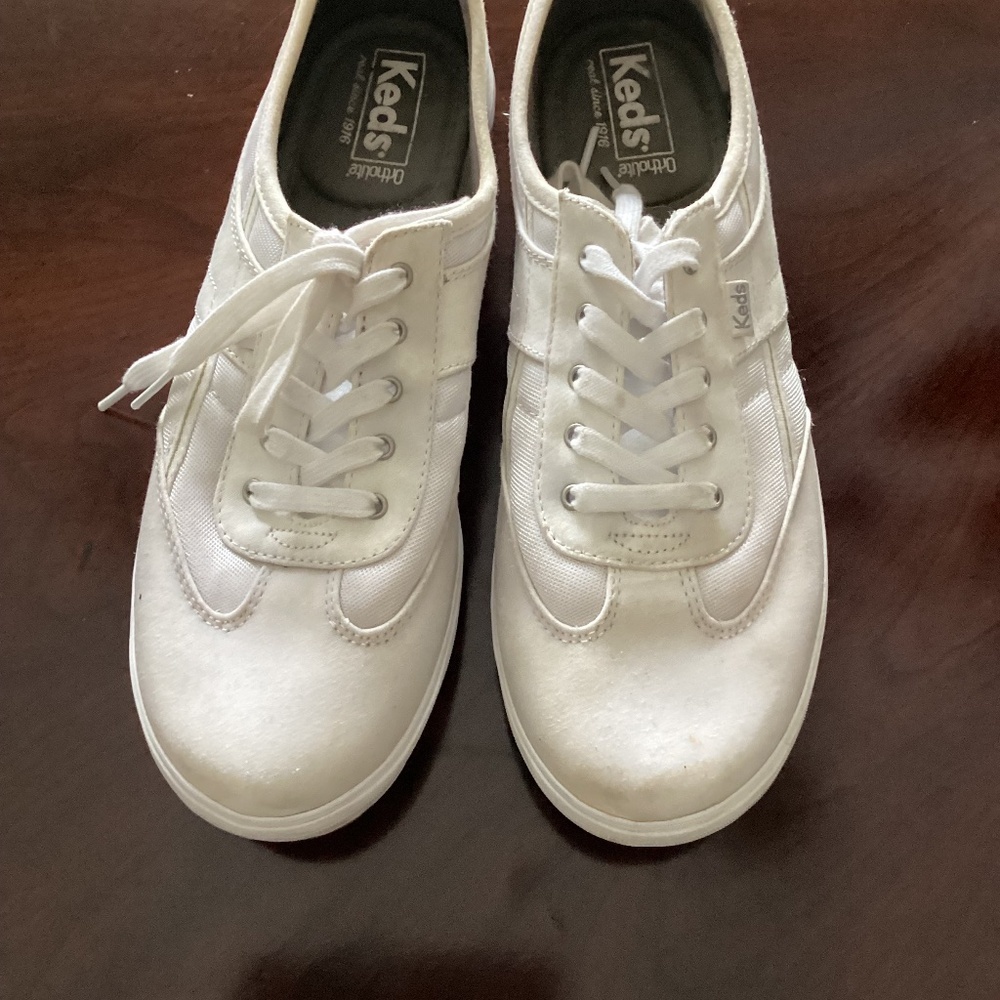 KEDS ORTHOLITE LEATHER WALKING (Size: 10) PREOWNED - Picture 10 of 11